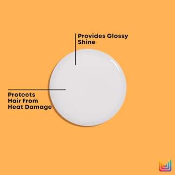 Matrix Mega Sleek Iron Smoother Defrizzing Leave-In Spray - Heat Protectant, Lasting Smoothness, & Anti-Frizz, For All Hair Types, With Shea Butter, 8.5 Fl Oz