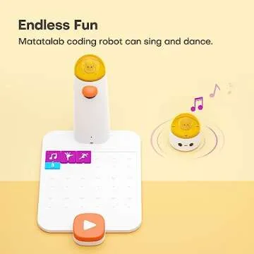 Matatalab Coding Robot Set for Kids Ages 4+, STEM Educational Toy, Early Programming for Kids, Learn to Code Robot for Homeschool & Classroom Ages 4-10