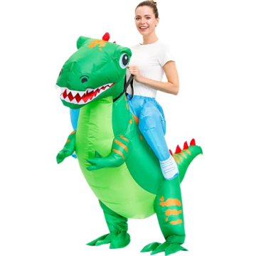 KOOY Inflatable Dinosaur Costume for Fun Celebrations