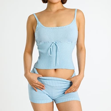 Argeousgor Floral Print 2 Piece Shorts Sets for Women