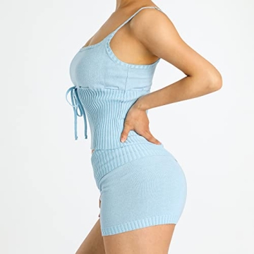 Argeousgor Floral Print 2 Piece Shorts Sets for Women