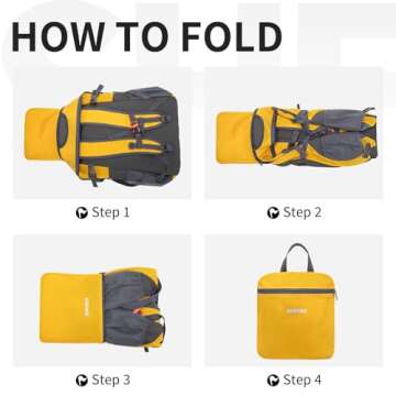 SHENHU 40L Hiking Backpack Lightweight Daypack Waterproof Travel Camping Backpack for Men Women Sport Packable