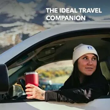 RTIC 30 oz Insulated Tumbler Stainless Steel Coffee Travel Mug with Lid, Spill Proof, Hot Beverage and Cold, Portable Thermal Cup for Car, Camping