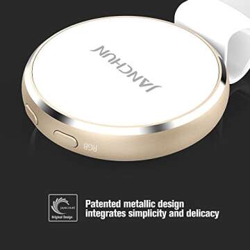 JANCHUN Selfie Ring Light - 7 Colors, 3 Brightness Levels