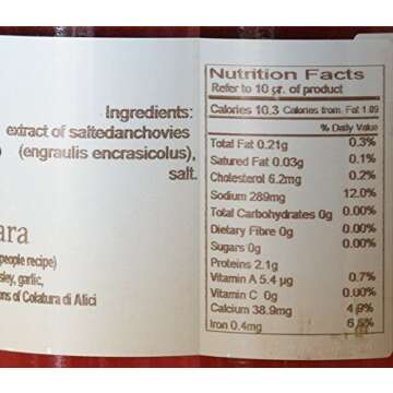 Delfino Cetara Colatura di Alici Anchovy Extract 8.4 Fluid Ounce