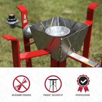 FIREDISC Wind Helmet for Superior Cooking Performance