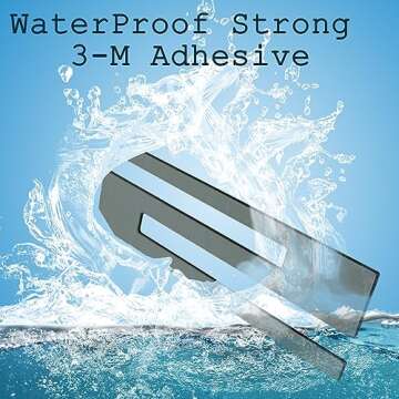 Tailgate Insert Letters for 2021-2024 F-150 with Strong Adhesive