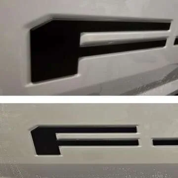 Tailgate Insert Letters for 2021-2024 F-150 with Strong Adhesive