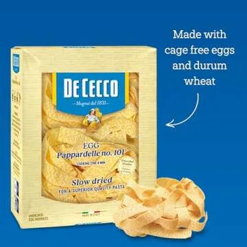 De Cecco Egg Pappardelle Pasta - Gourmet Quality for All
