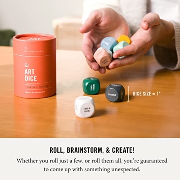 Art Dice by Two Tumbleweeds - Creative Inspiration Game