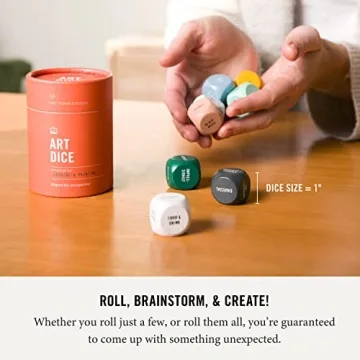 Art Dice by Two Tumbleweeds - Creative Inspiration Game