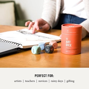 Art Dice by Two Tumbleweeds - Creative Inspiration Game