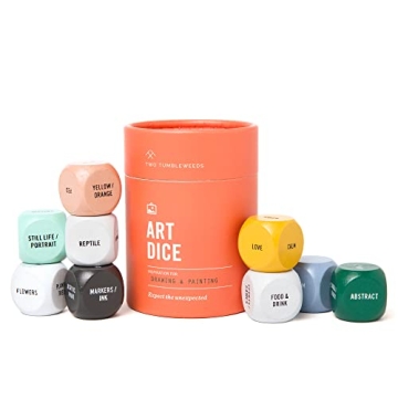 Art Dice by Two Tumbleweeds - Creative Inspiration Game