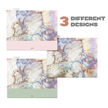 CharaVector Hanging File Folders - Durable & Stylish Organization