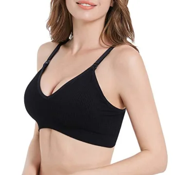 Suekaphin Nursing Bra 5-Pack for Comfort & Style