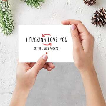 Spercy Funny Valentine's Day Card for Couples
