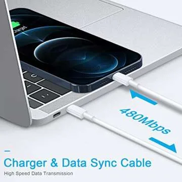 for Phone 13 14 12 Fast Charging Block with 3 FT Phone Charger Cord, 20W PD USB C Fast Charger Block, Phone Charger Fast Charging Compatible with Phone 14/13/12/11/Pro/Pro Max/Mini/XSMAX, Pad