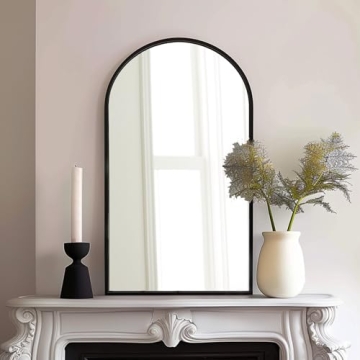 Stylish Dewfig Arched Wall Mounted Mirror for Homes