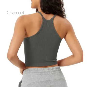 Stylish ODODOS Women's Crop 3-Pack Tank Tops for Women