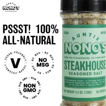 All-Natural Gluten-Free Steakhouse Seasoned Salt 4.2 oz