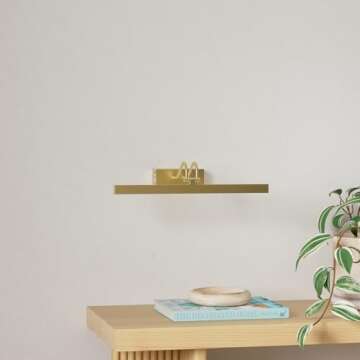 FUNCHDAY Picture Light Wireless, 13inch Rechargeable Battery Operated Gallery Painting Light with Re...