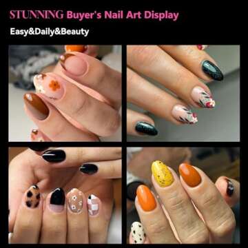 UNA GELLA Extra Short Almond Nail Tips Full Cover 504PCS Gel x Nail Tips Short Almond Shaped Nails T...