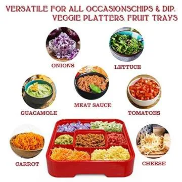 OFAYBILL Taco Bar Set for Fun Taco Nights and Parties