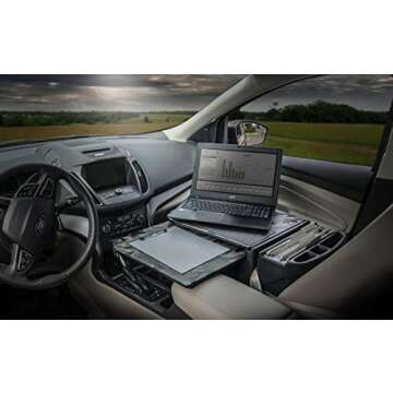 AutoExec AUE10600 GripMaster Car Desk Green Camouflage Finish