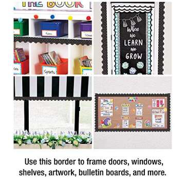 Carson Dellosa 36 Ft Scalloped Bulletin Board Borders