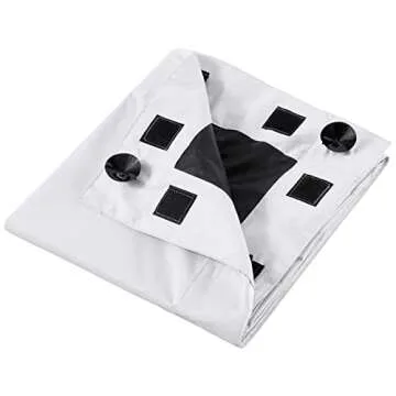 Amazon Basics Portable Blackout Curtain Shade for Sleep