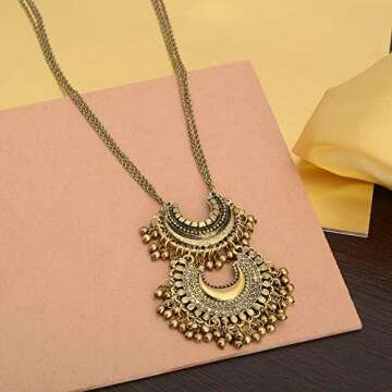 Zephyrr Handmade Turkish Style Long Necklace for Women