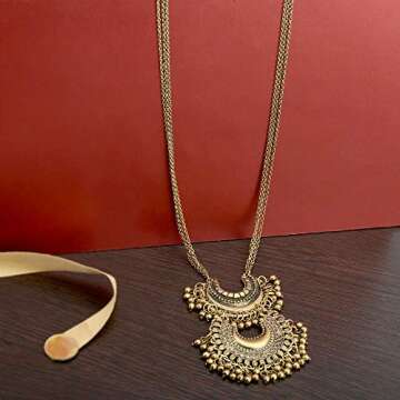 Zephyrr Handmade Turkish Style Long Necklace for Women