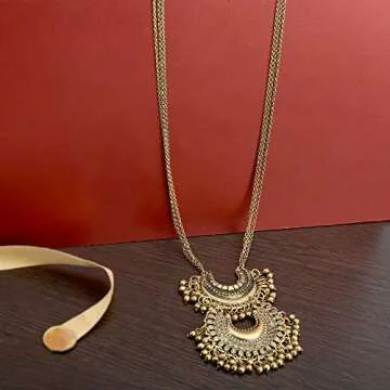 Zephyrr Handmade Turkish Style Long Necklace for Women