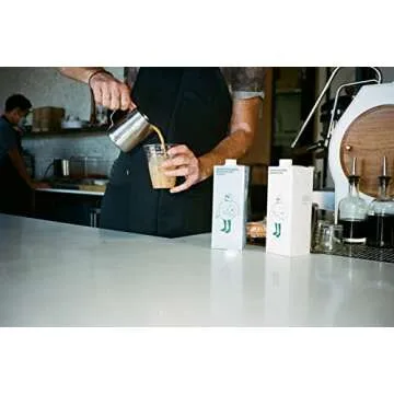 Minor Figures - Oat Milk, Unsweetened Barista Oat Milk, 32 Oz | Non Dairy Milk | Coffee Creamer | Plant Based | Vegan | Shelf Stable, 6 pack