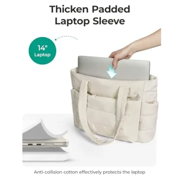 BAGSMART Lightweight Tote Bag for Women - Stylish & Functional