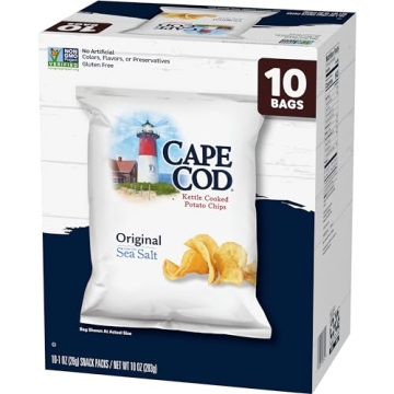 Cape Cod Potato Chips Original - 10 Count Pack