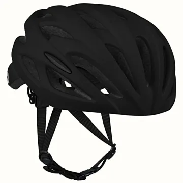 Retrospec Silas Bike Helmet - Lightweight, Comfortable & Safe with LED Light
