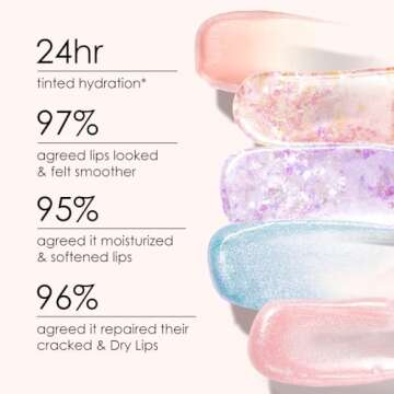 CATKIN Lip Balm Tinted Color Changing Lipstick Ultra Hydrating Lip Moistrurizer Chapstick with Vitamin E Nourishing For Cracked & Dry Lips 0.12 oz C08 Mermaid