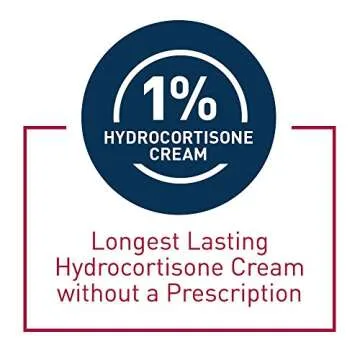 CeraVe 1% Hydrocortisone Anti-Itch Cream, Fragrance-Free Relief for Eczema-Prone & Dry Skin, 1 Ounce