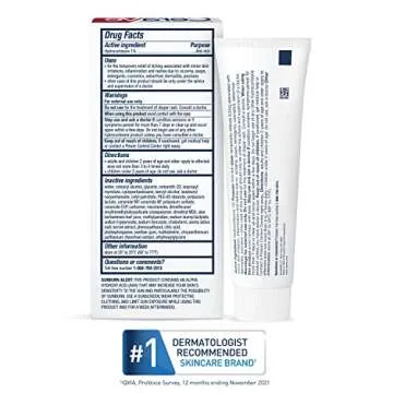 CeraVe 1% Hydrocortisone Anti-Itch Cream, Fragrance-Free Relief for Eczema-Prone & Dry Skin, 1 Ounce