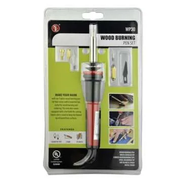 Versatile SE Wood Burning Pen Set - 9 Pieces for Crafting