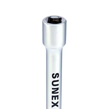 5Piece 3/8" Drive Chrome Standard Extension Set