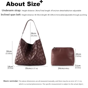 JINMANXUE Fashion Vegan Leather Tote Bag for Women