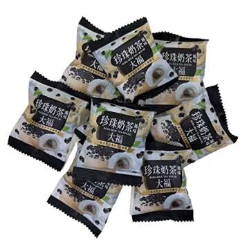 Yuki and Love Boba Milk Tea Mochi, 60 Count, 31.8 Oz