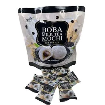 Boba Milk Tea Mochi - 60 Delicious Chewy Treats