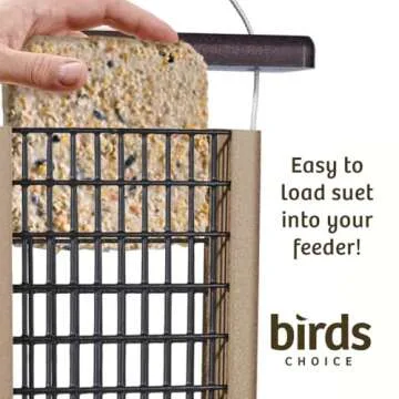 Birds Choice Pileated Suet Bird Feeder with Tail Prop