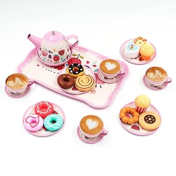 Princess Tea Time Toys for Little Girls, 44PCS Set