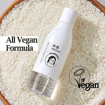 MIDHA Rice Pure Toner - 77% Rice Water Hydrating Formula