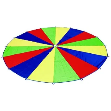 Excellerations 20-Foot Rainbow Play Parachute for Kids
