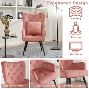 Stylish Iroomy Accent Chair for Living Room and Office